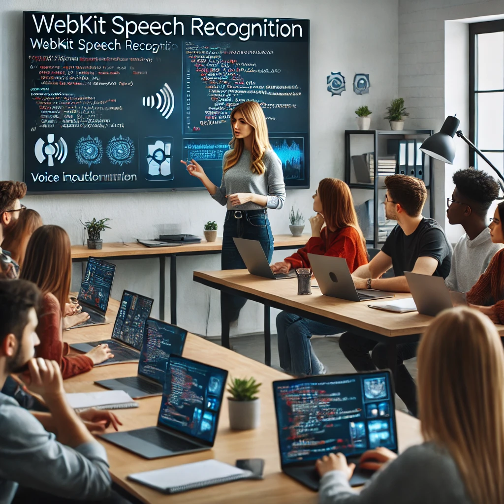 WebkitSpeechRecognition API